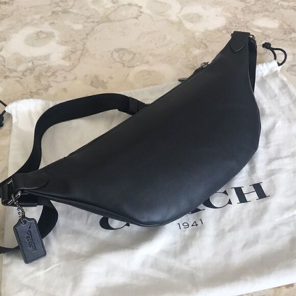 Authentic COACH Rivington Signature Belt Bag - Picture 8 of 15